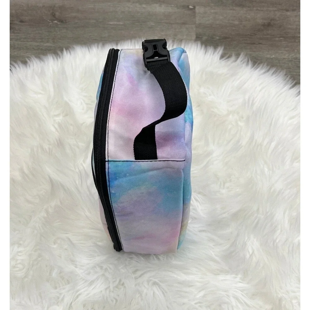Pastel Watercolor Tie Dye Lunch Bag NEW 9